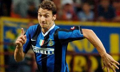 Ibrahimovic apres le 2ème But interistes